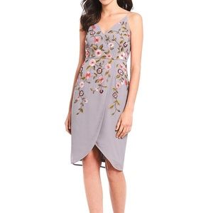 Floral beaded Gianni Bini Dress. Never worn.